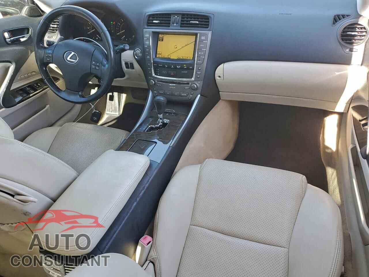 LEXUS IS 2010 - JTHFF2C25A2507563