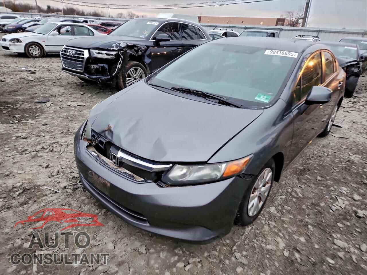 HONDA CIVIC 2012 - 19XFB2F50CE375238