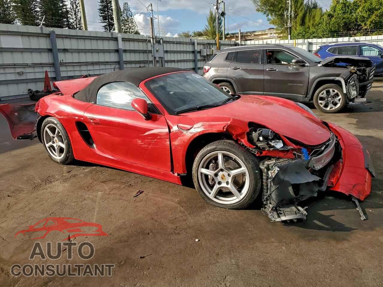 PORSCHE BOXSTER 2016 - WP0CA2A85GS120546