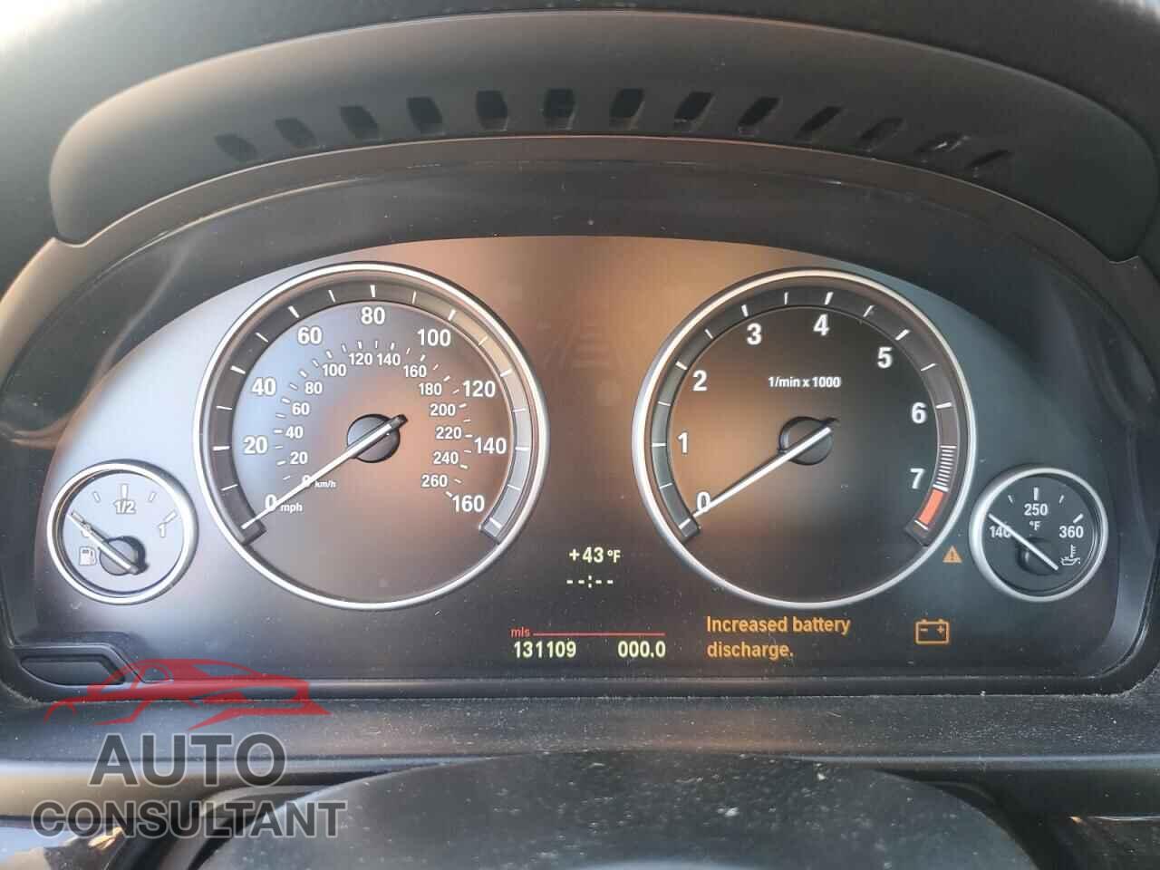 BMW 5 SERIES 2012 - WBAXH5C59CDW11358