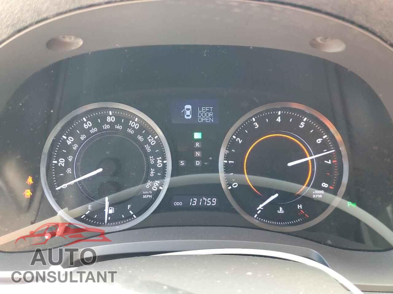 LEXUS IS 2012 - JTHFF2C26C2522060