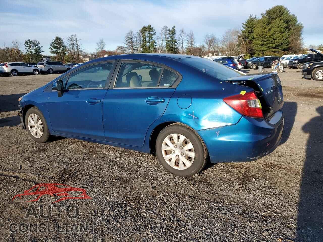 HONDA CIVIC 2012 - 19XFB2F52CE366038