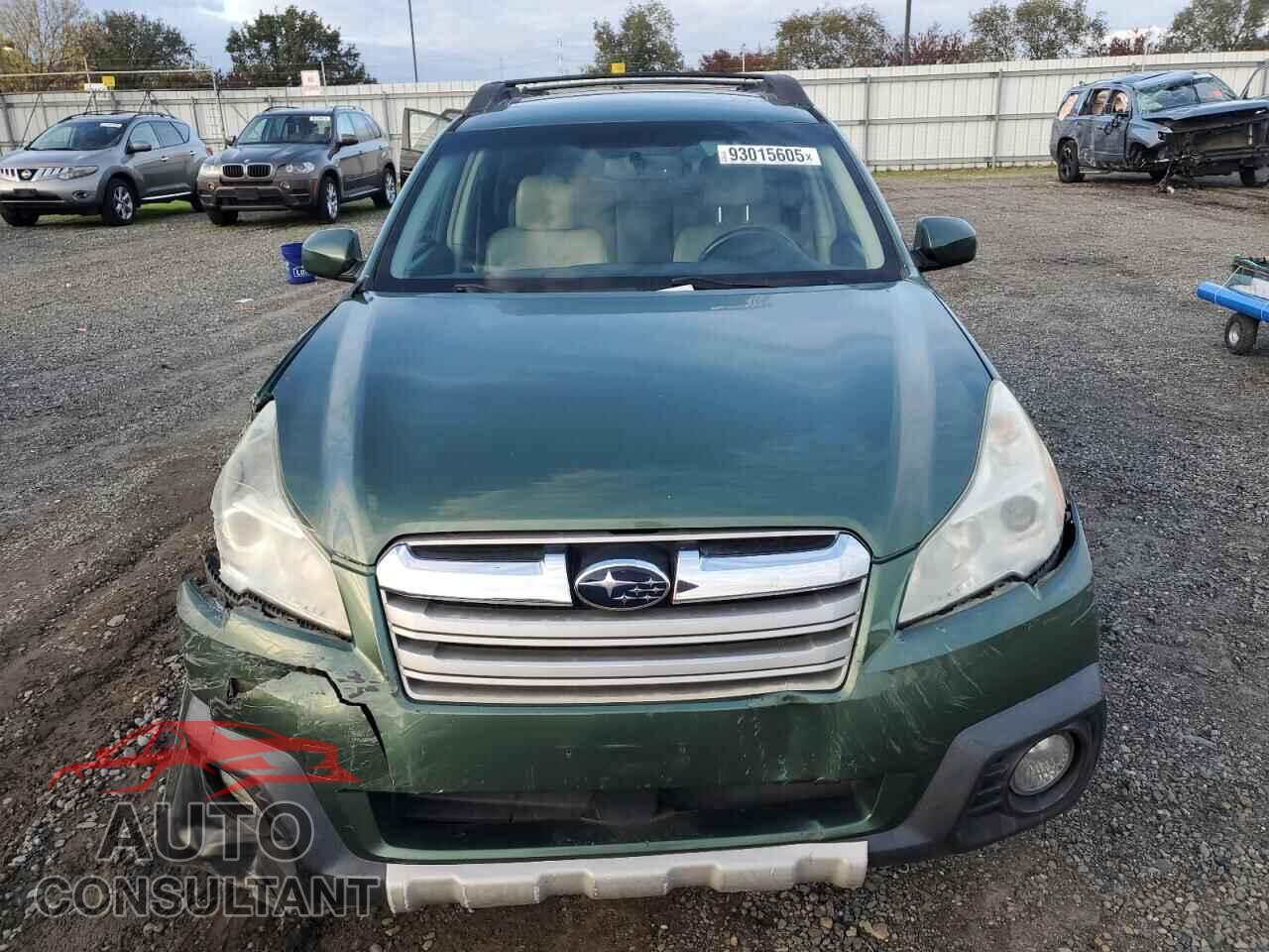 SUBARU OUTBACK 2013 - 4S4BRBLC5D3205765