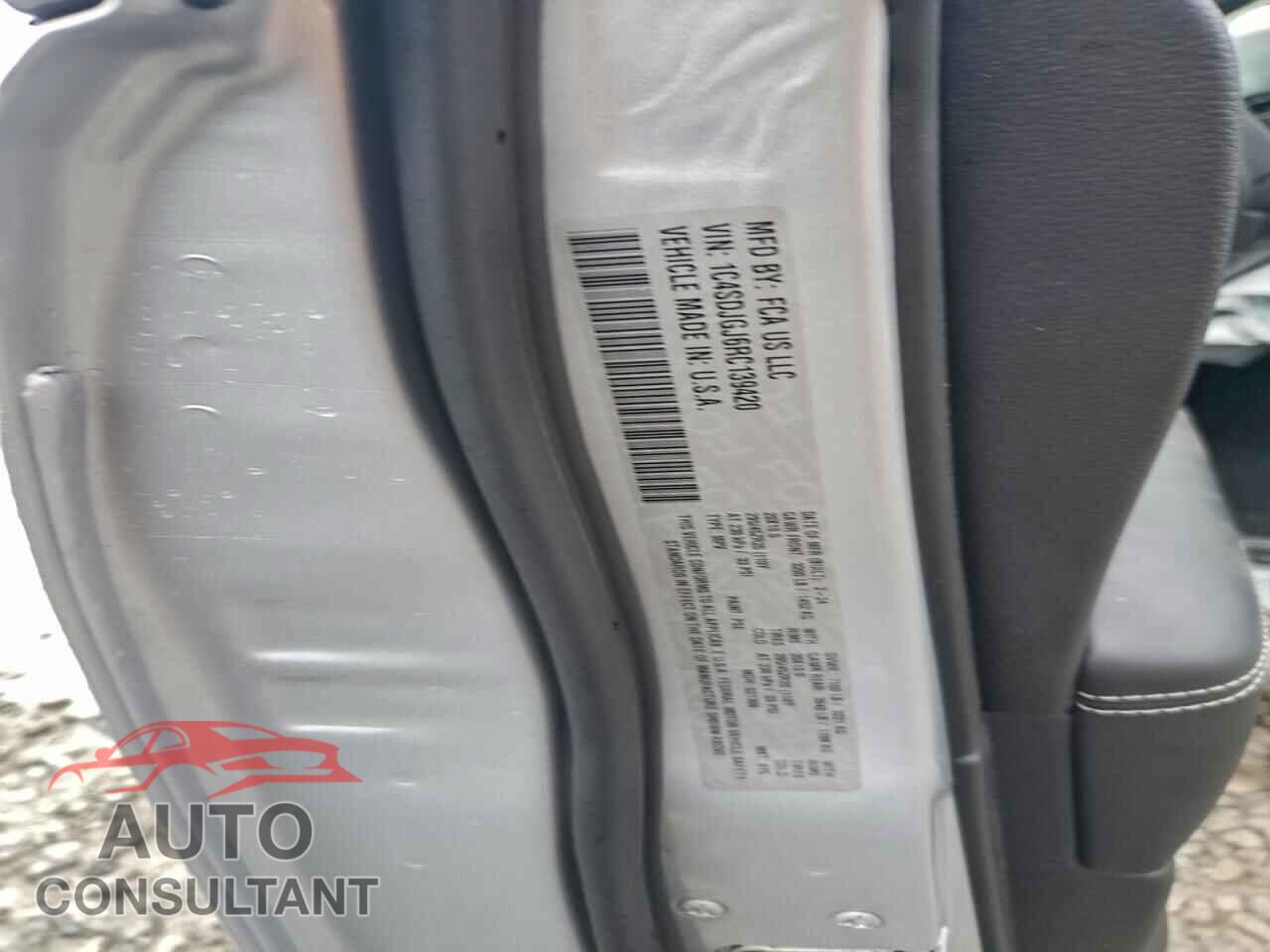 DODGE DURANGO 2024 - 1C4SDJGJ6RC139420