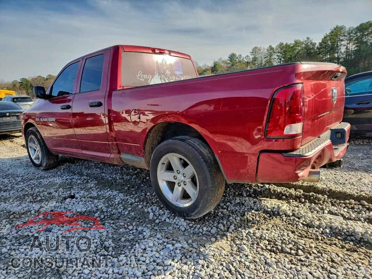 DODGE RAM 1500 2012 - 1C6RD6FT7CS281309
