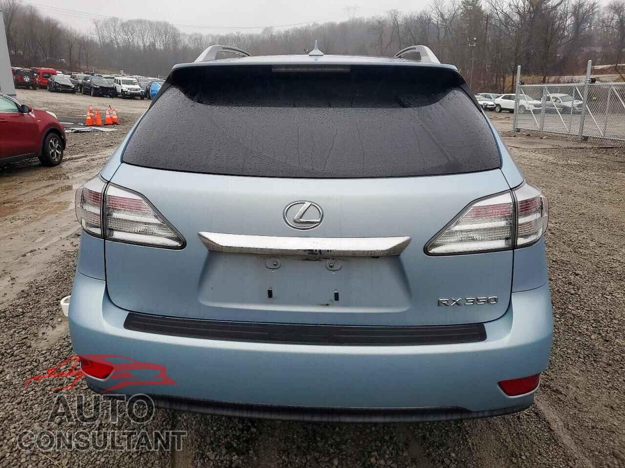 LEXUS RX350 2011 - 2T2BK1BA9BC096147
