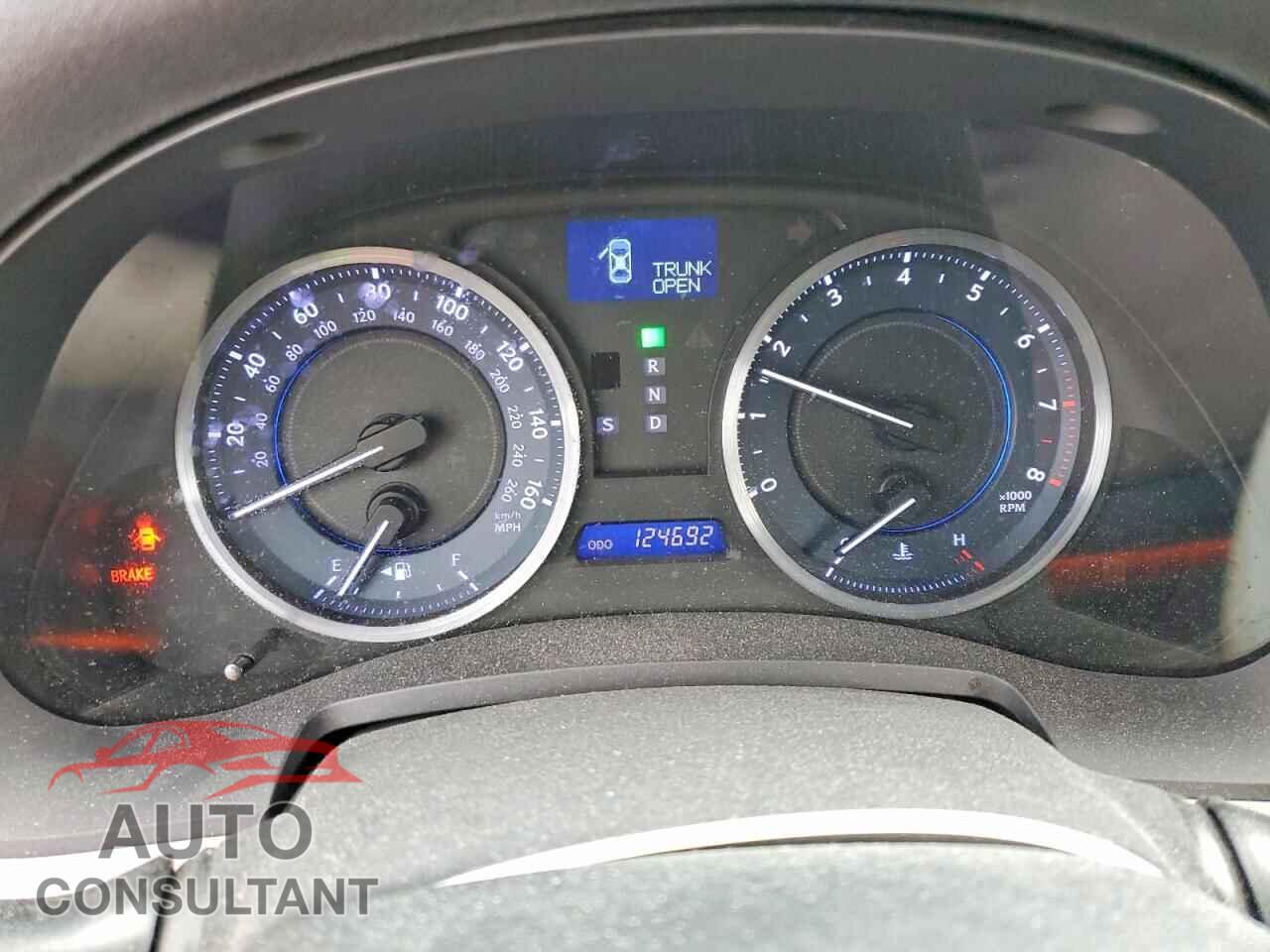 LEXUS IS 2012 - JTHBF5C2XC5169580