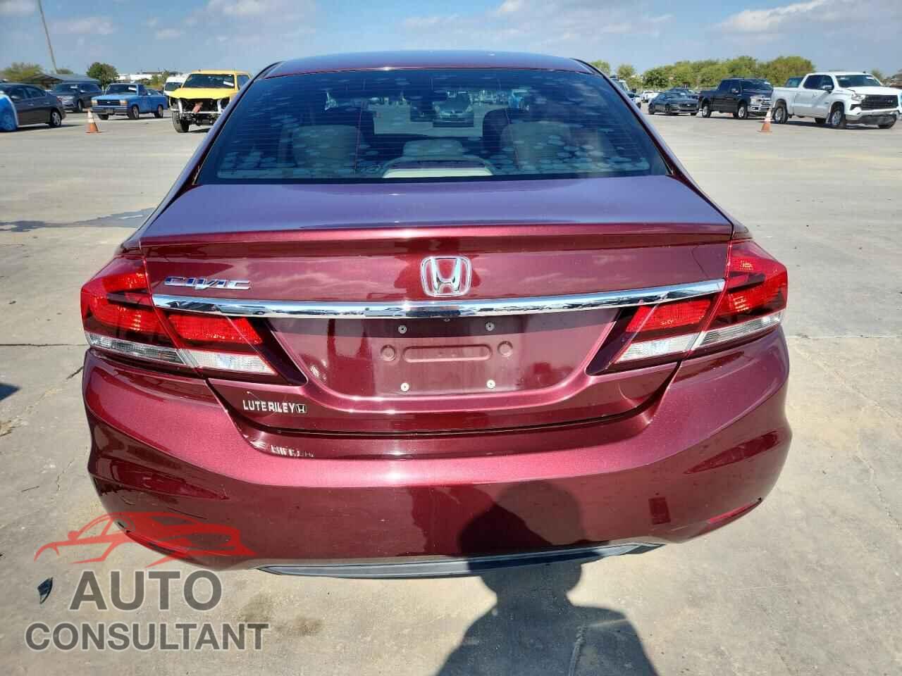 HONDA CIVIC 2013 - 2HGFB2F55DH537937