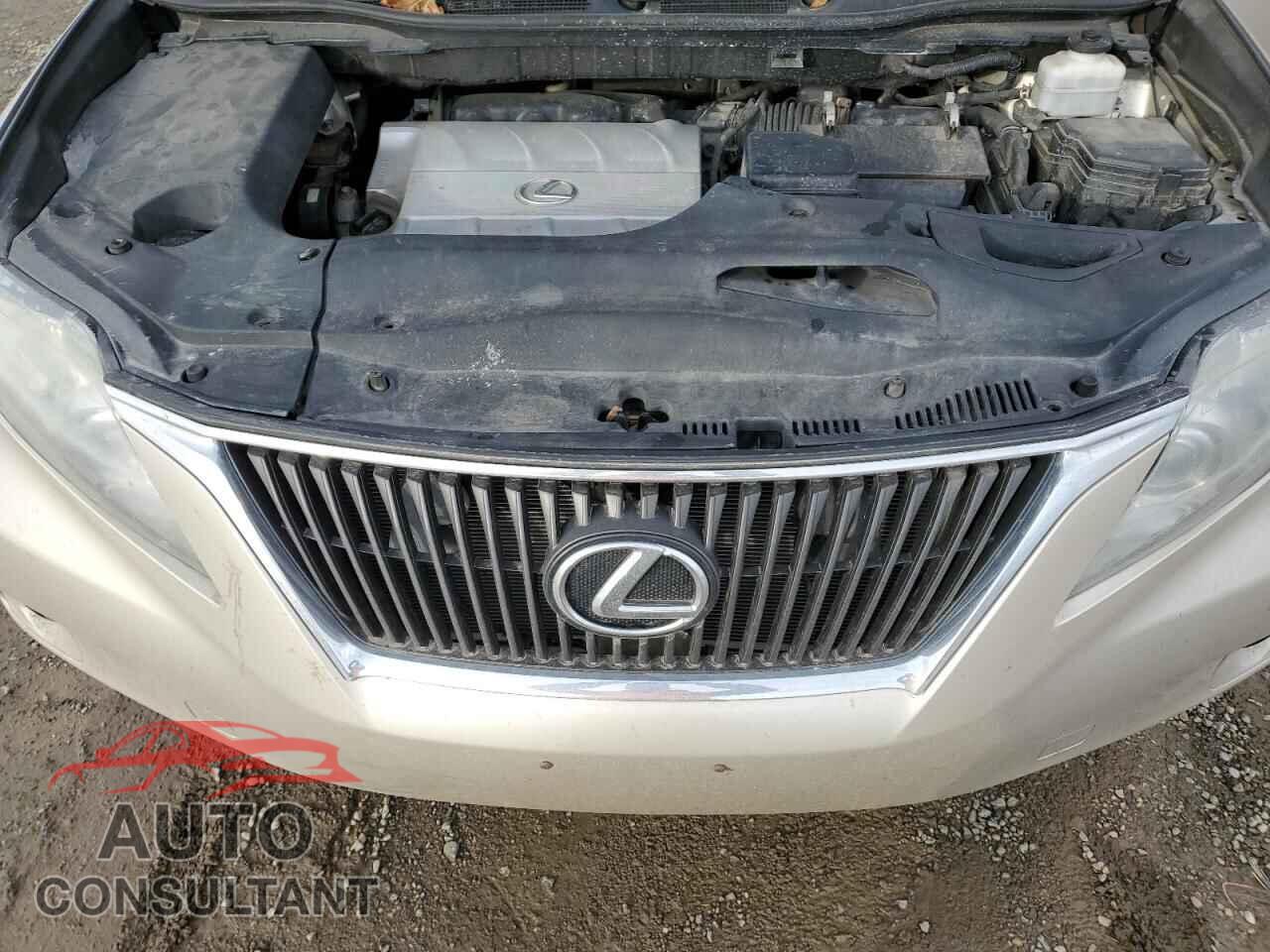 LEXUS RX350 2012 - 2T2BK1BA7CC152202