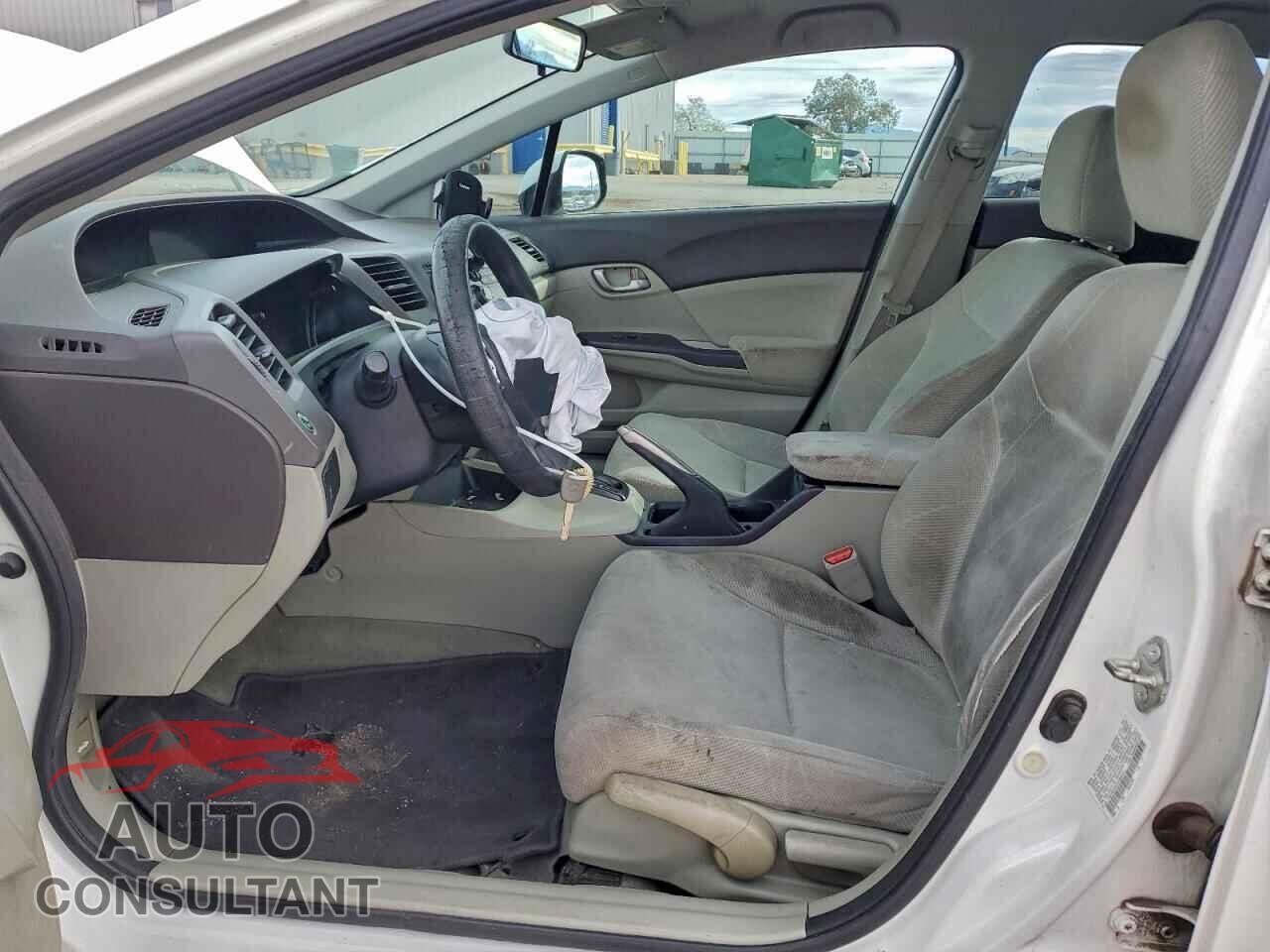 HONDA CIVIC 2012 - 19XFB2F5XCE302913
