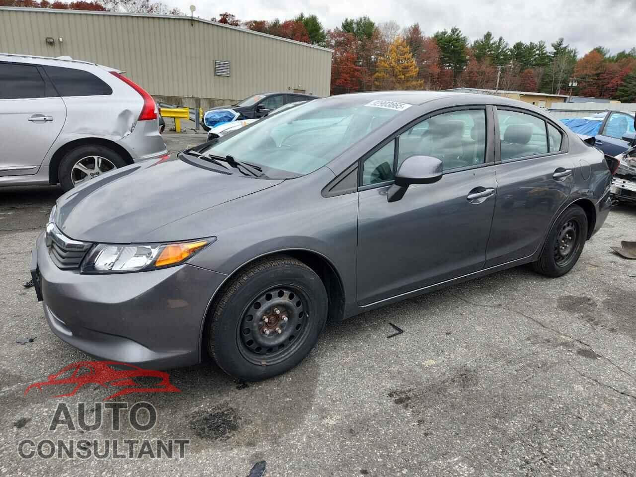 HONDA CIVIC 2012 - 19XFB2F50CE372453