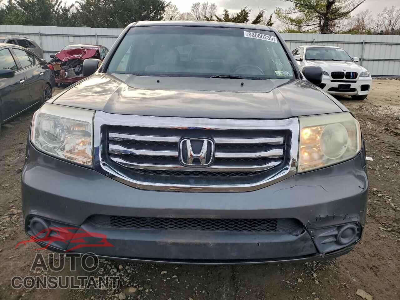 HONDA PILOT 2012 - 5FNYF4H29CB021871