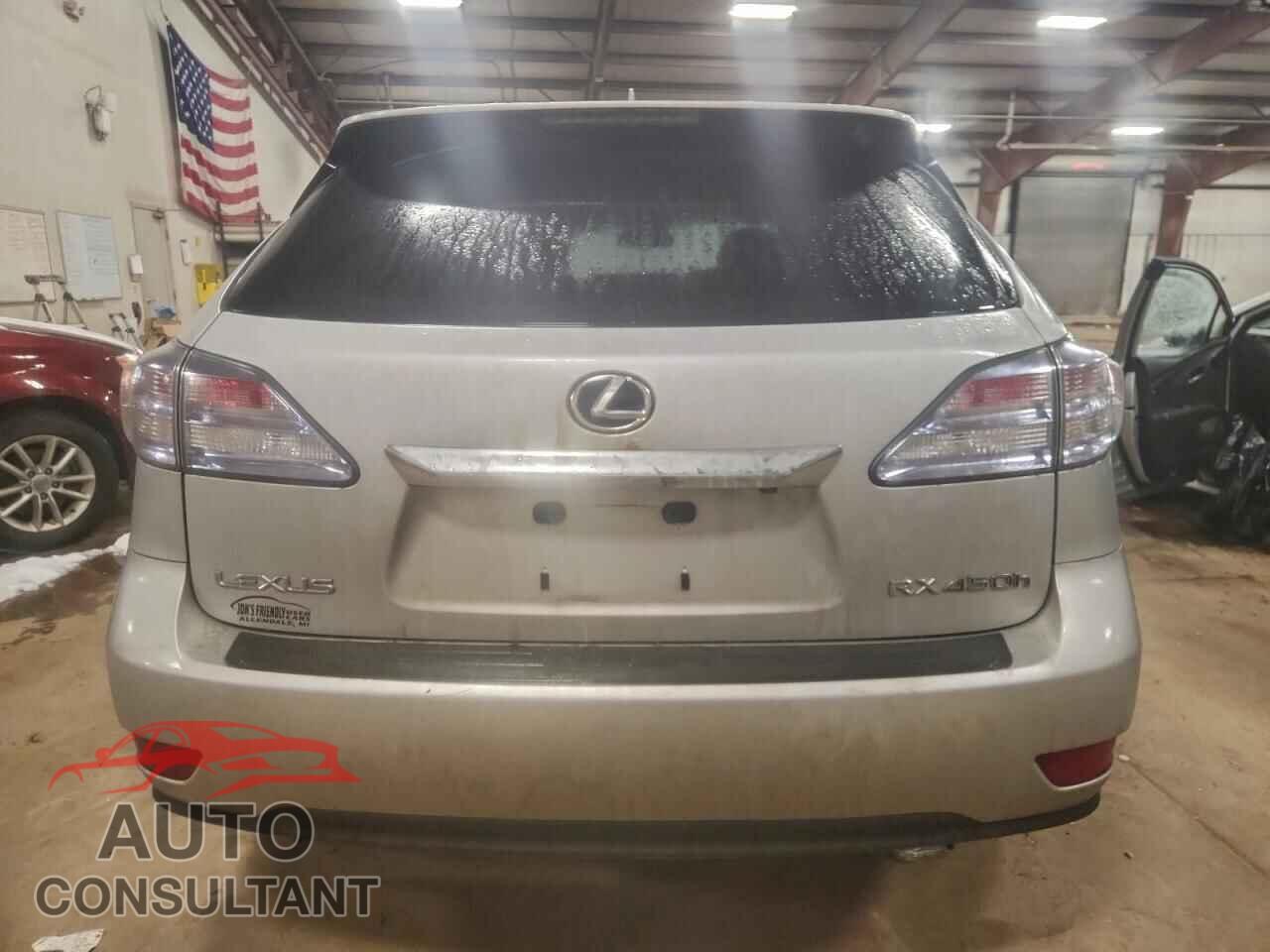 LEXUS RX450 2010 - JTJBC1BA3A2016269