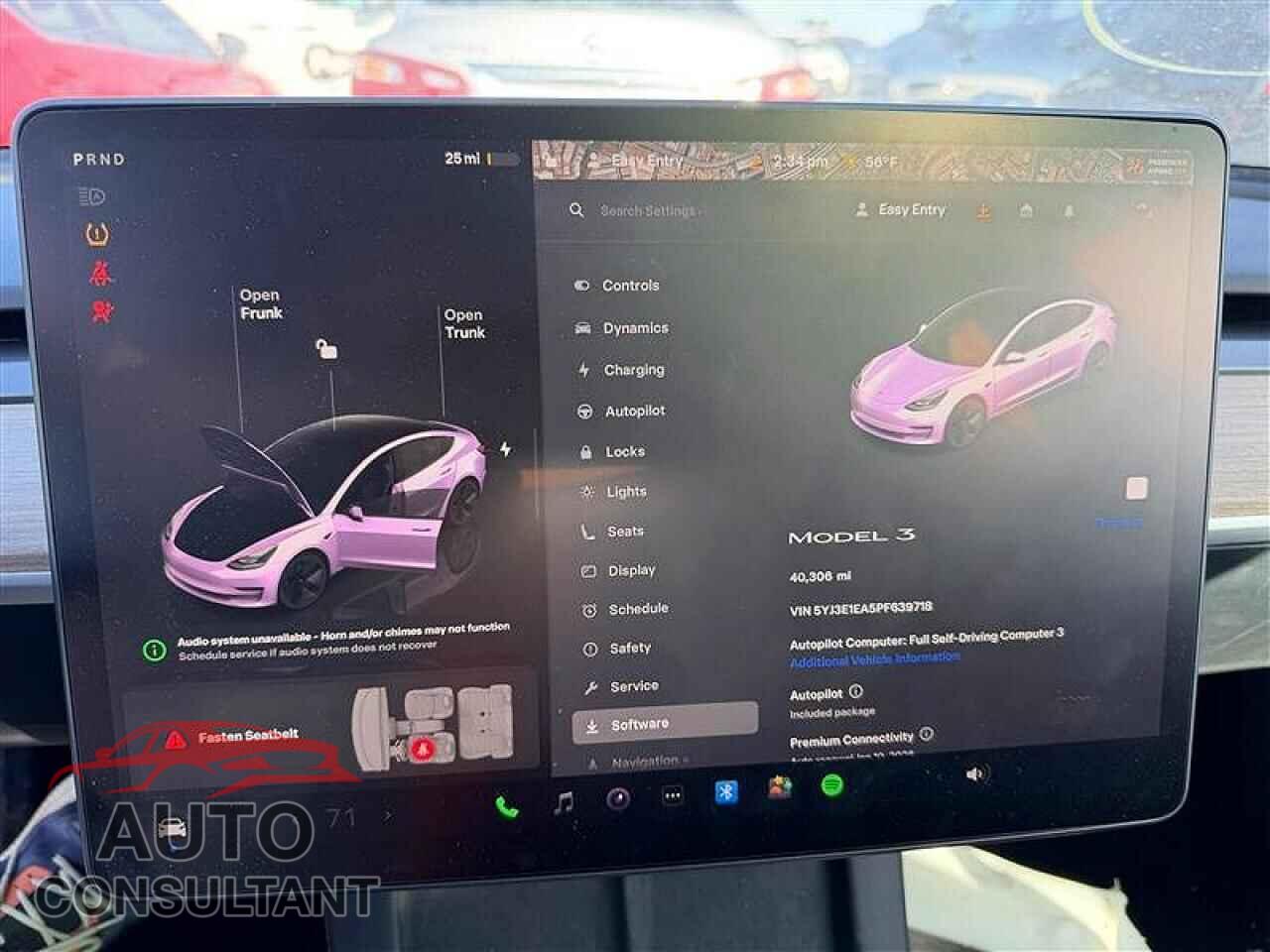 TESLA MODEL 3 2023 - 5YJ3E1EA5PF639718