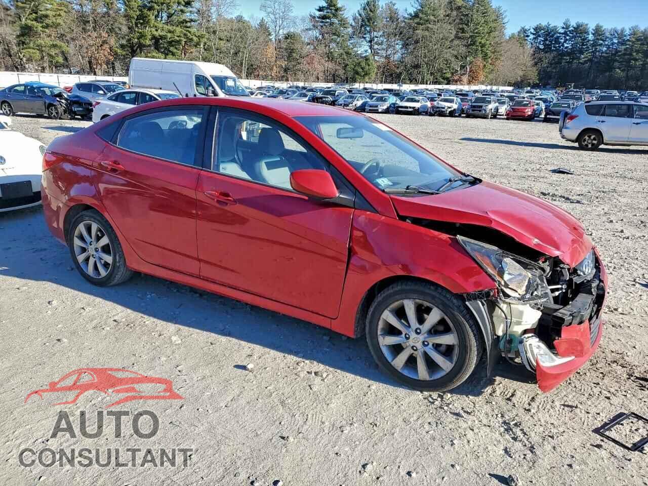 HYUNDAI ACCENT 2012 - KMHCU4AE2CU241974