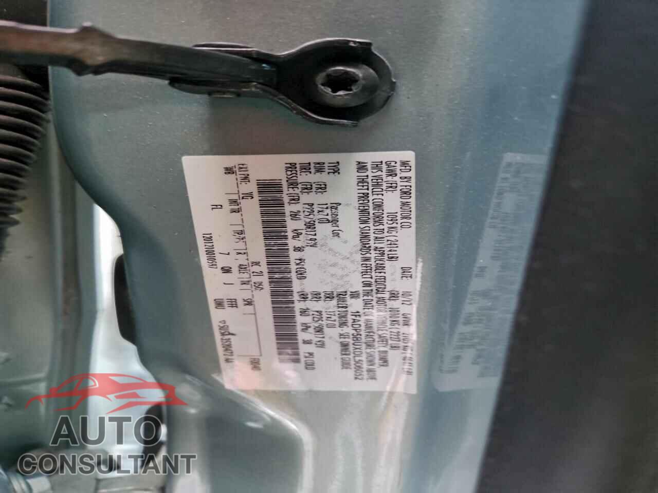 FORD CMAX 2013 - 1FADP5BUXDL506052