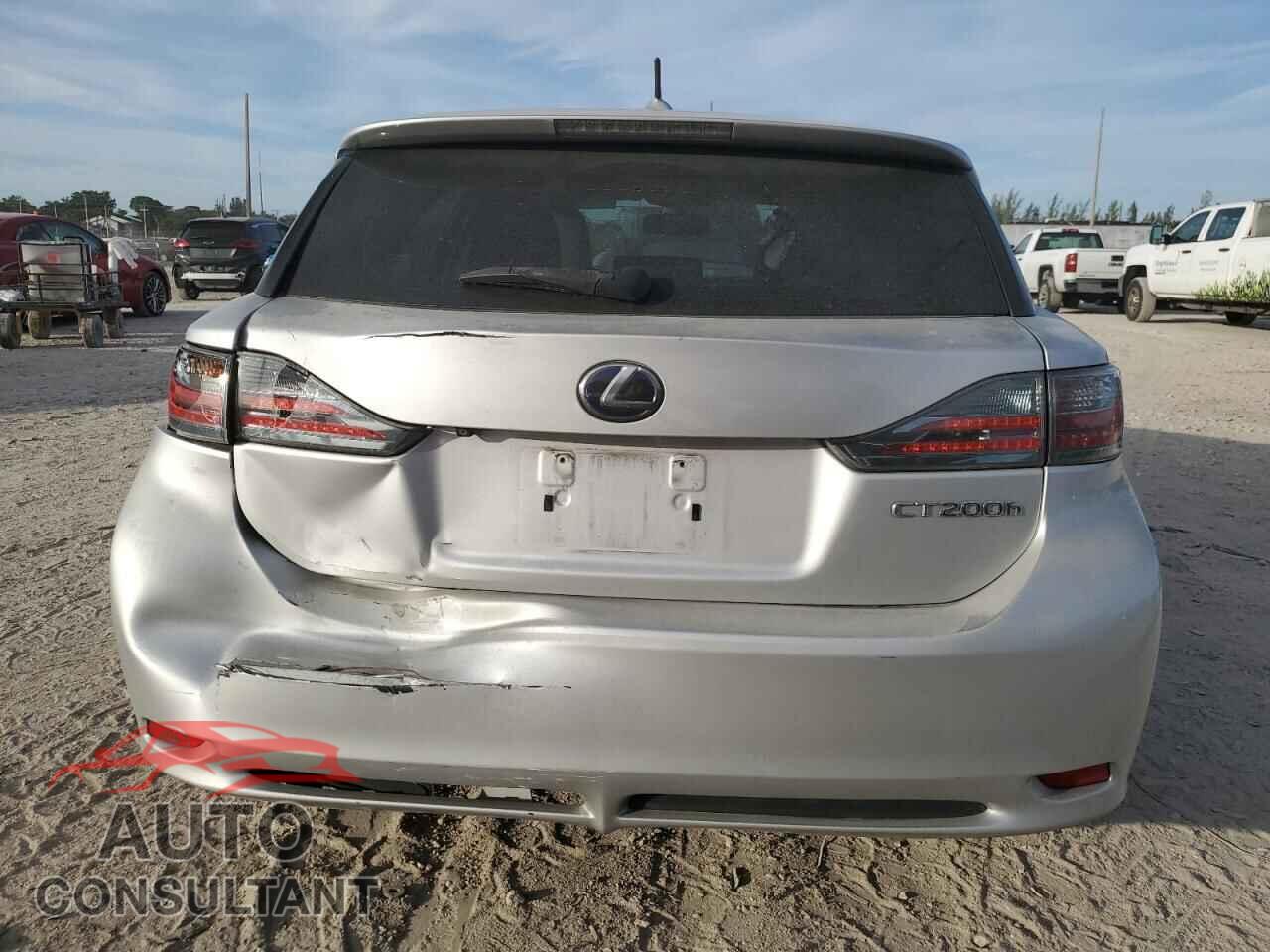 LEXUS CT 200 2012 - JTHKD5BH5C2105346
