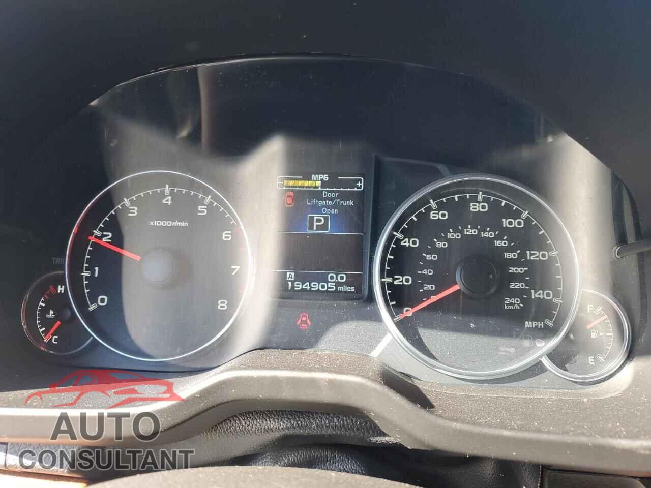 SUBARU OUTBACK 2014 - 4S4BRCLC4E3216926