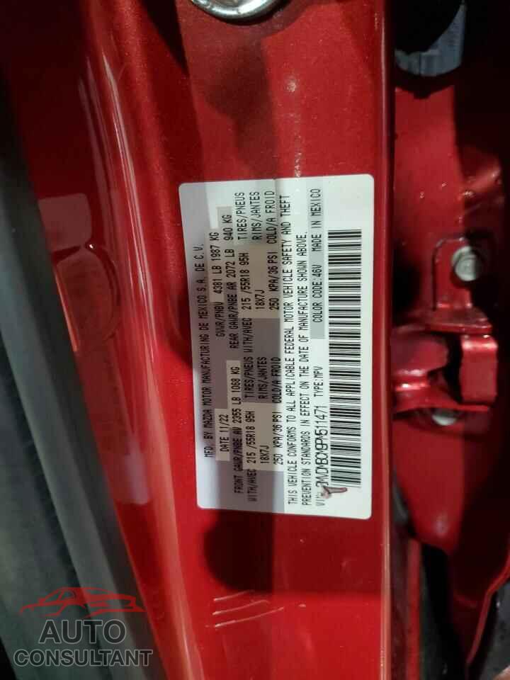 MAZDA CX30 2023 - 3MVDMBCM9PM511471
