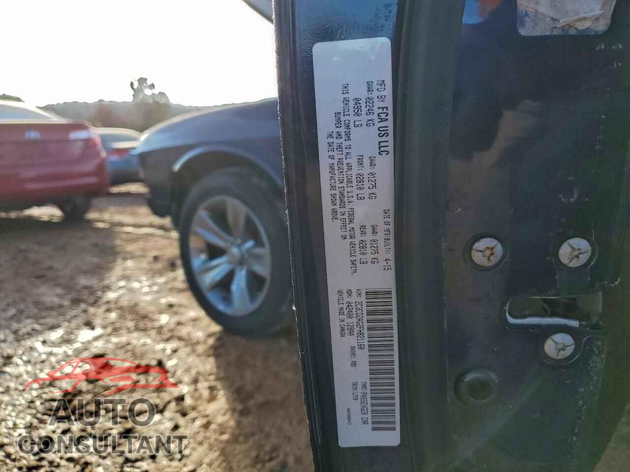 DODGE CHALLENGER 2015 - 2C3CDZAG2FH821160