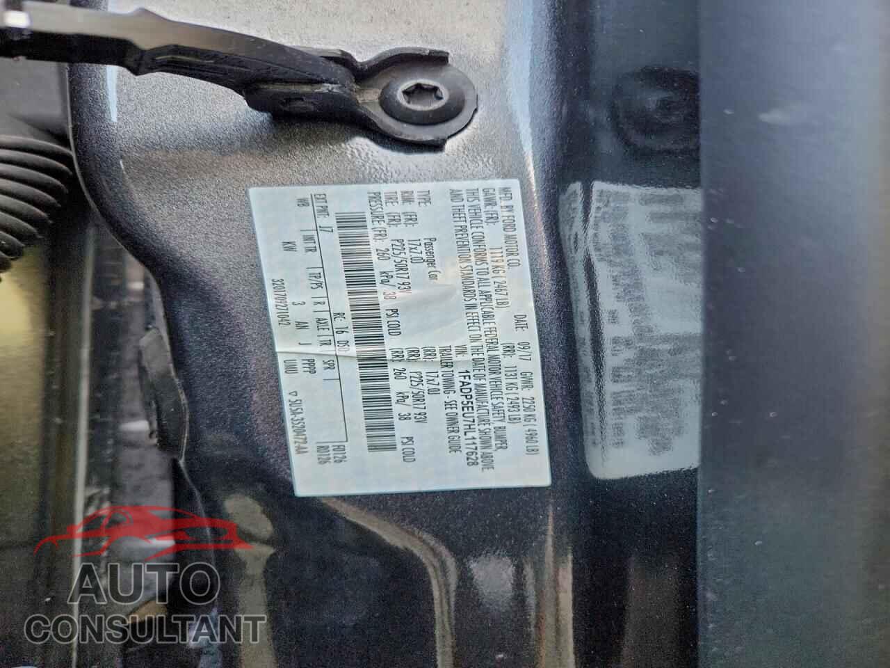 FORD CMAX 2017 - 1FADP5EU7HL117628