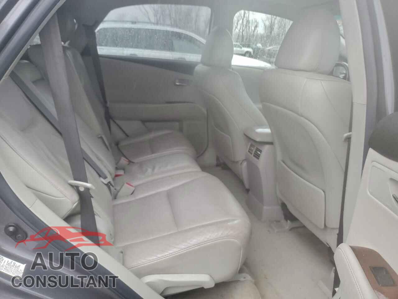 LEXUS RX350 2012 - 2T2ZK1BA2CC082722