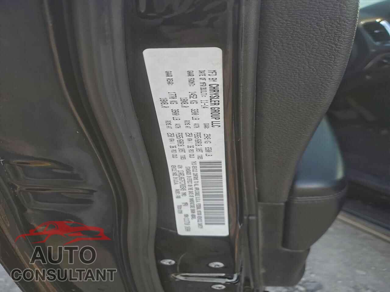 DODGE DURANGO 2015 - 1C4RDJAG7FC703549