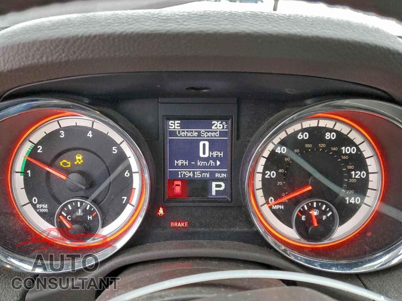 DODGE DURANGO 2012 - 1C4RDJAG2CC295022