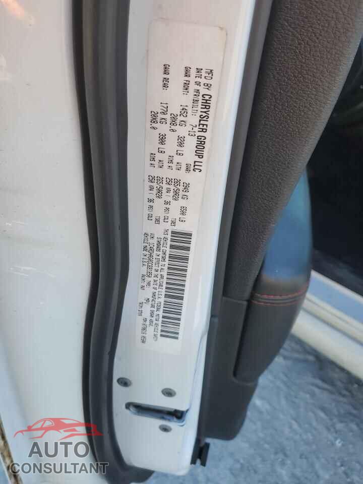DODGE DURANGO 2013 - 1C4RDHAG0DC691850