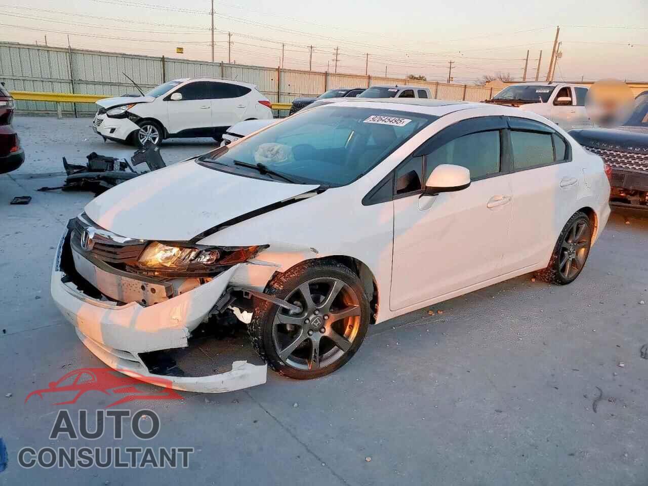 HONDA CIVIC 2012 - 19XFB2F92CE052425