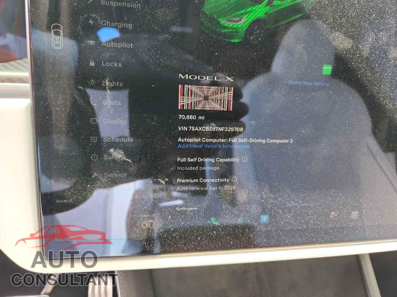 TESLA MODEL X 2022 - 7SAXCBE67NF329708