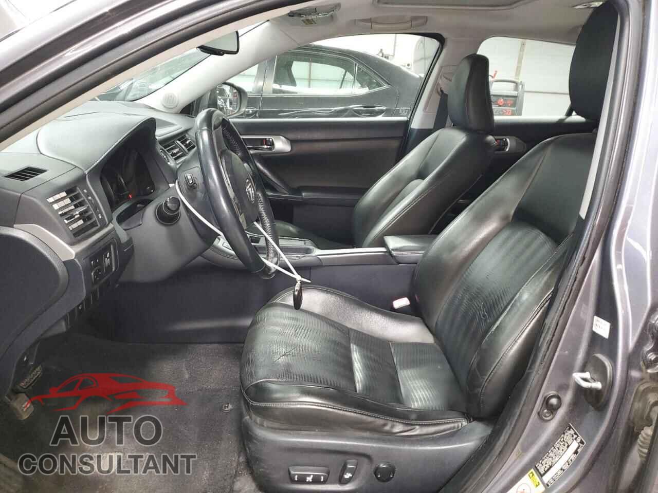 LEXUS CT 200 2012 - JTHKD5BH6C2065925