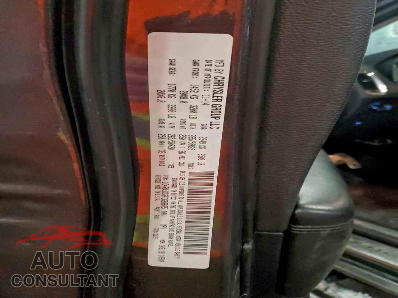 DODGE DURANGO 2015 - 1C4RDJDG8FC688605