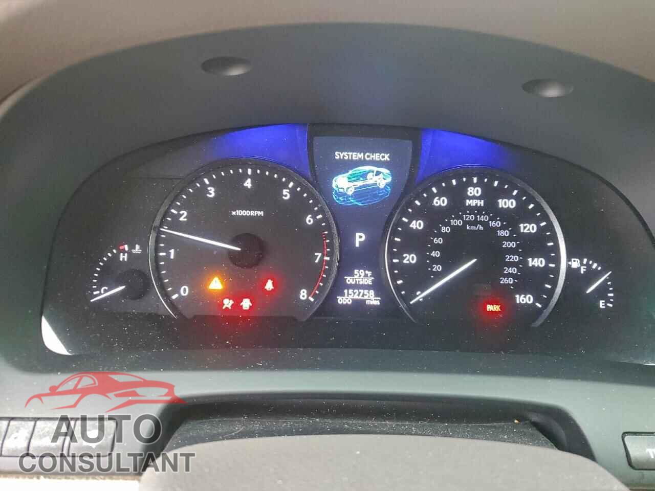 LEXUS LS460 2014 - JTHBL5EF2E5129070