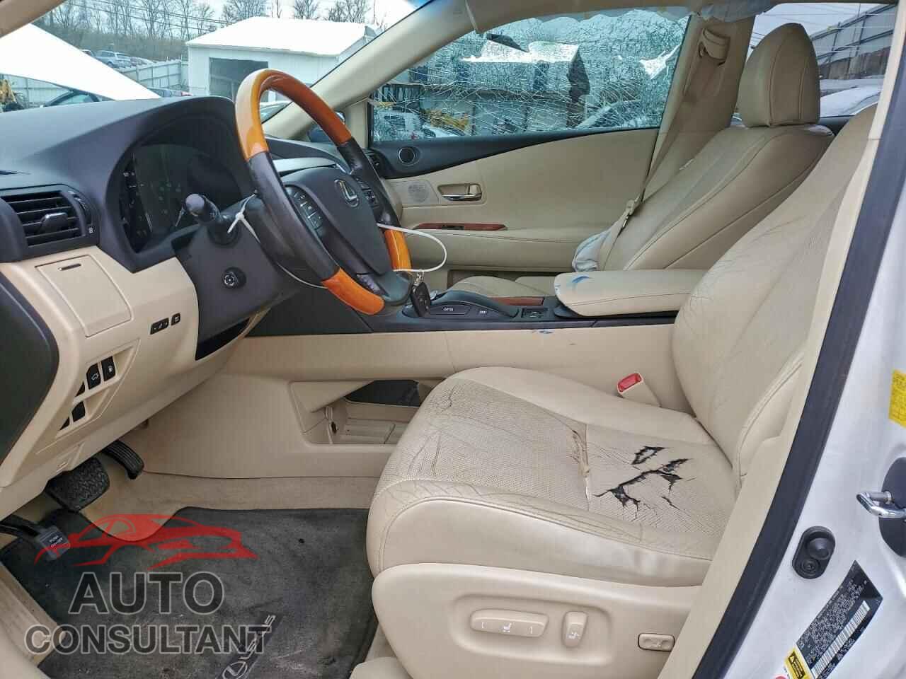 LEXUS RX350 2011 - 2T2BK1BAXBC107656