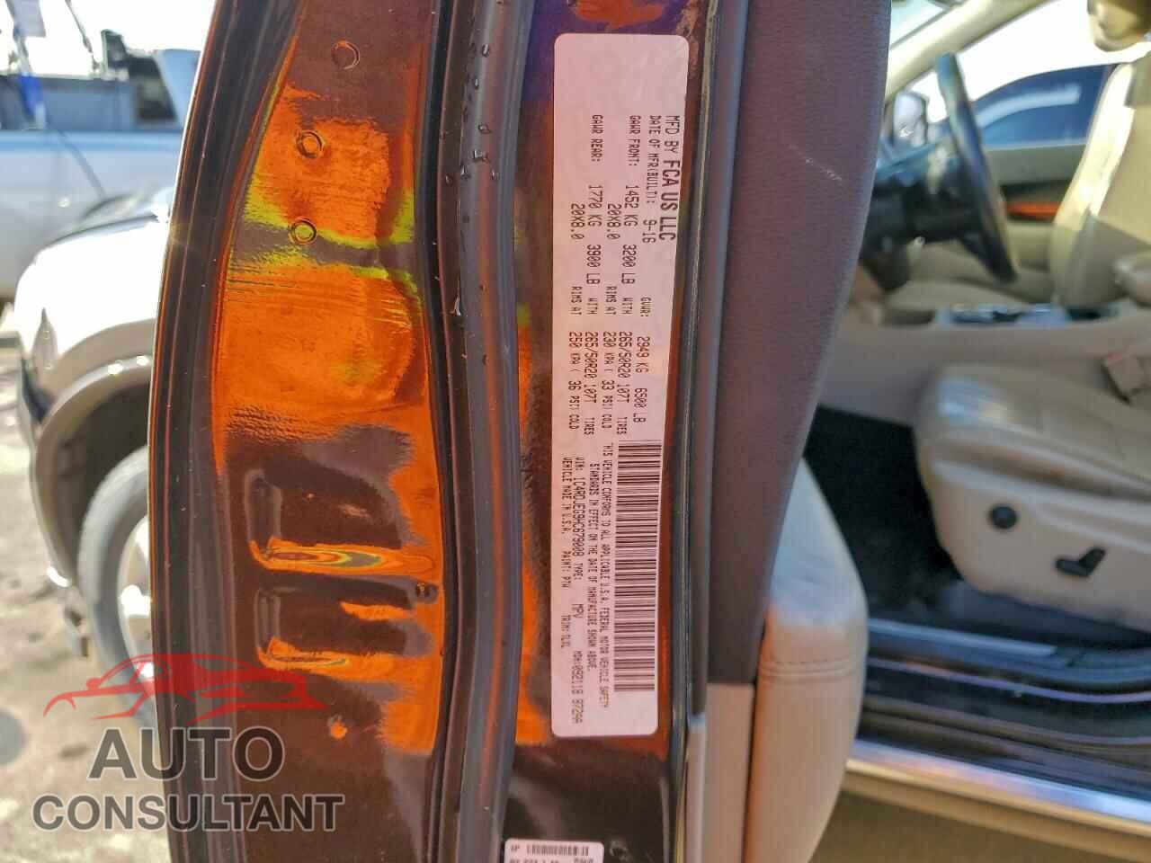 DODGE DURANGO 2017 - 1C4RDJEG9HC679008