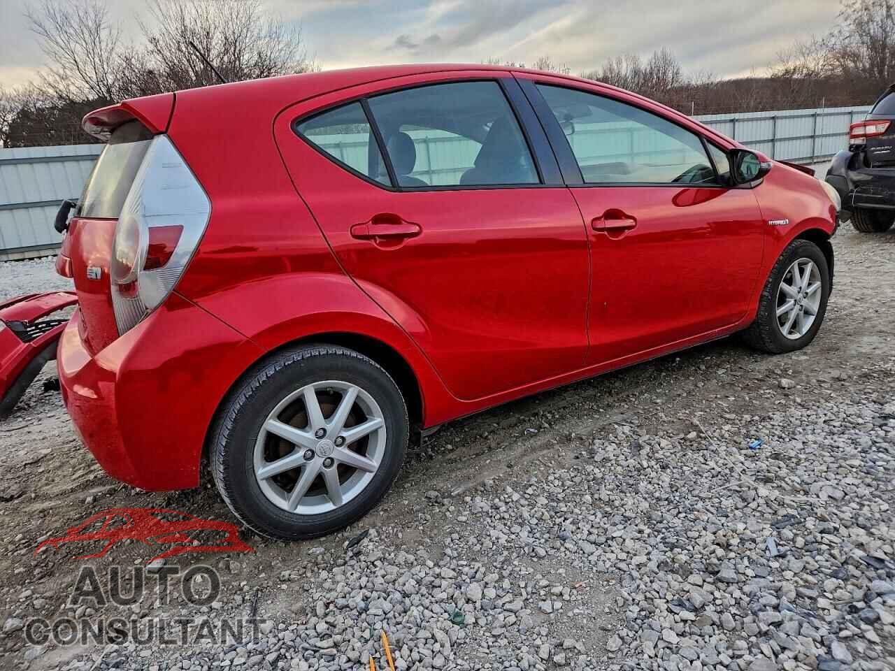 TOYOTA PRIUS 2012 - JTDKDTB37C1020217