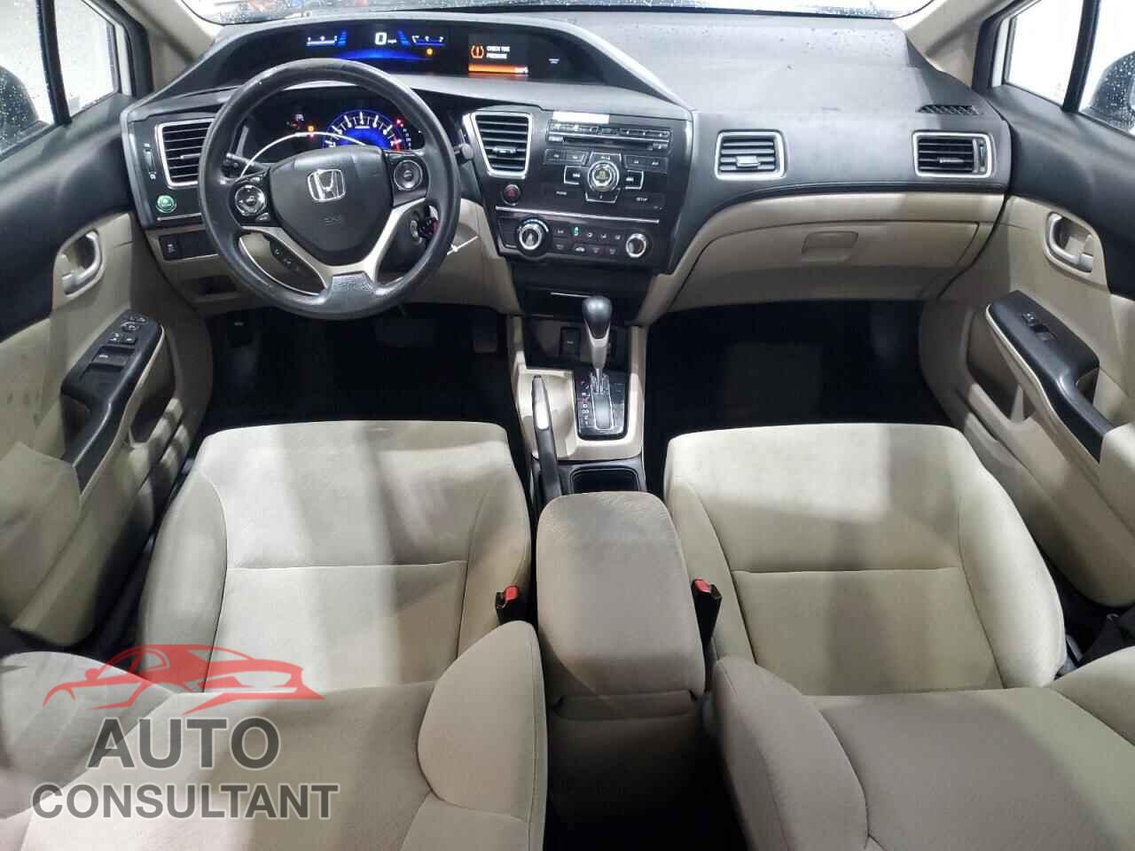 HONDA CIVIC 2013 - 19XFB2F57DE267247