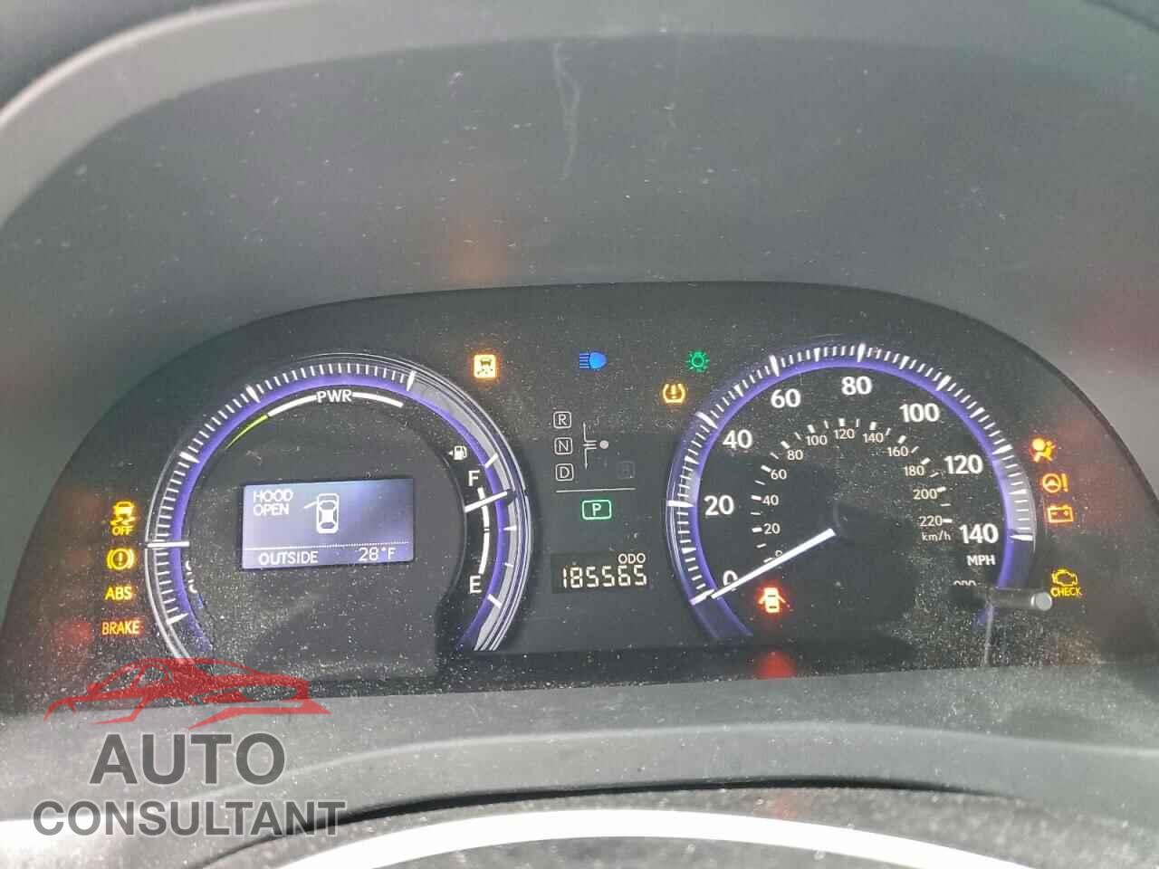 LEXUS HS 2010 - JTHBB1BA0A2003712
