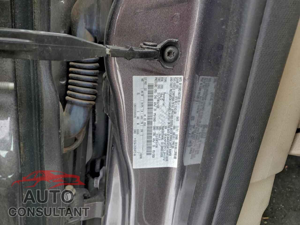 FORD FOCUS 2012 - 1FAHP3F27CL291372