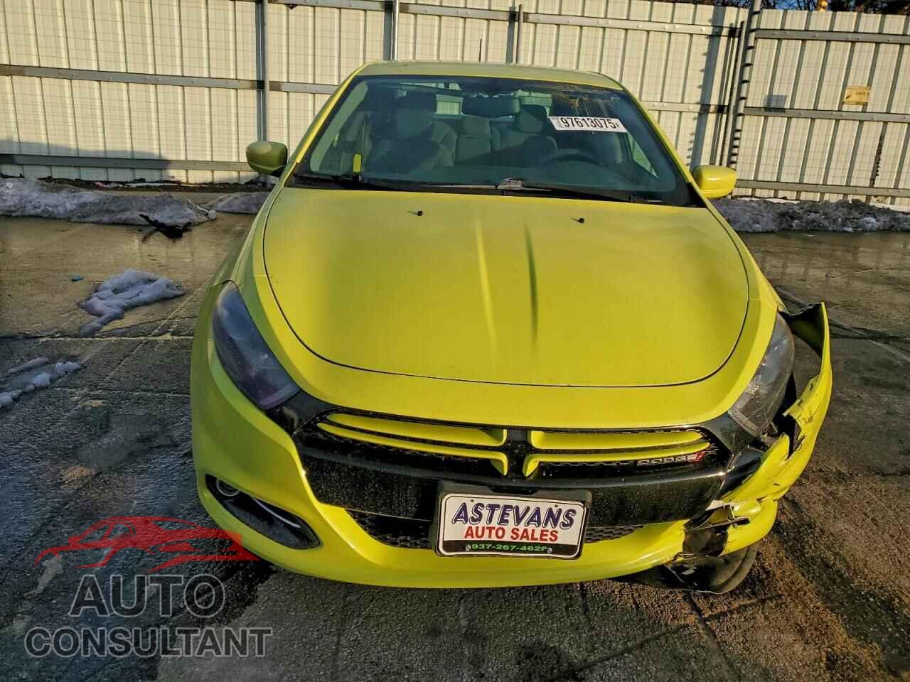 DODGE DART 2013 - 1C3CDFBA3DD119027