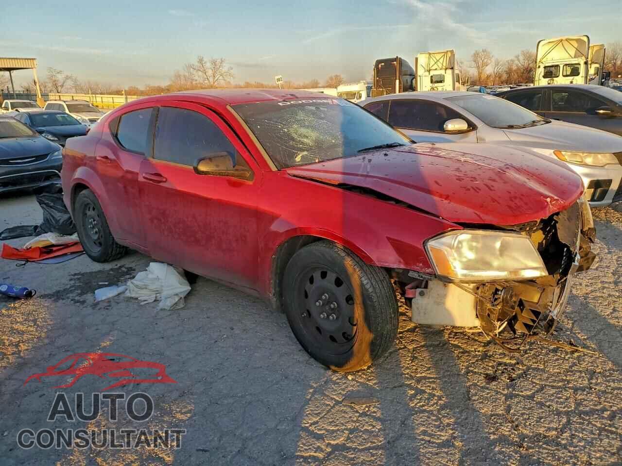 DODGE AVENGER 2013 - 1C3CDZAB7DN571701