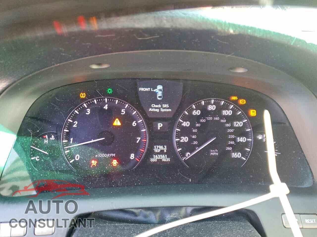 LEXUS LS460 2011 - JTHBL5EF3B5105369