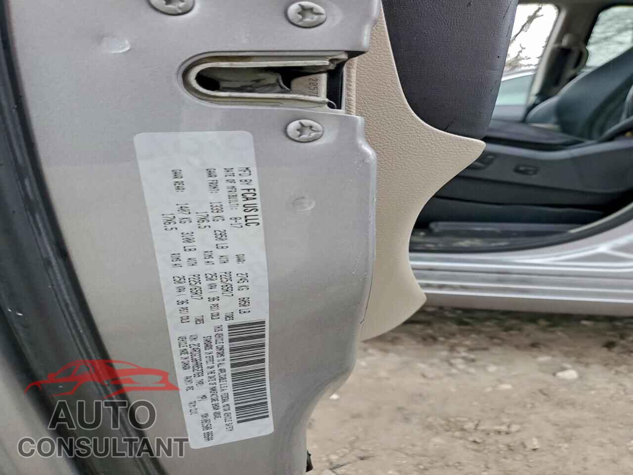 DODGE CARAVAN 2017 - 2C4RDGCG6HR852769