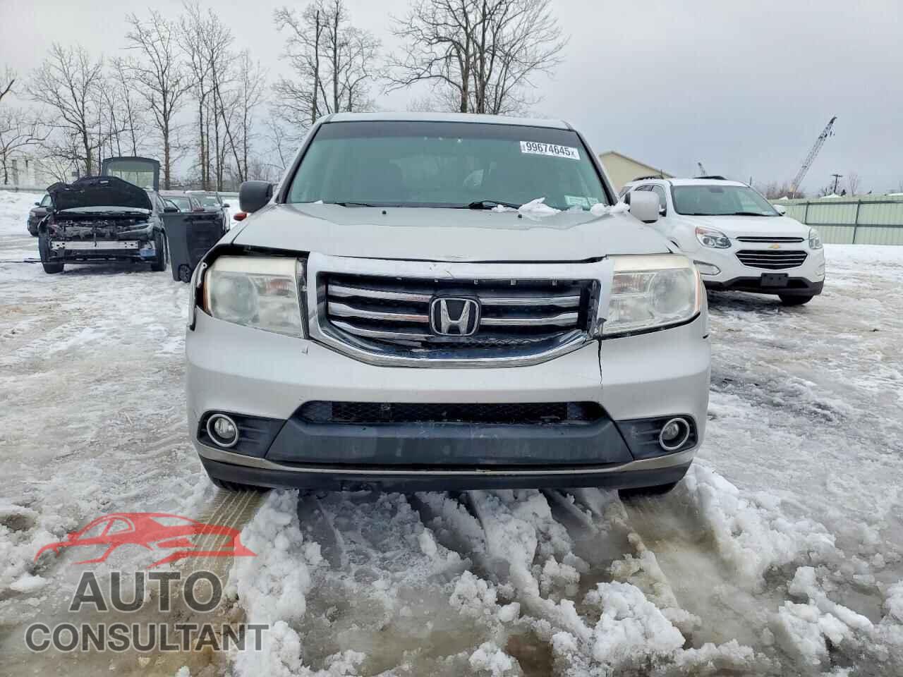HONDA PILOT 2012 - 5FNYF4H57CB083442