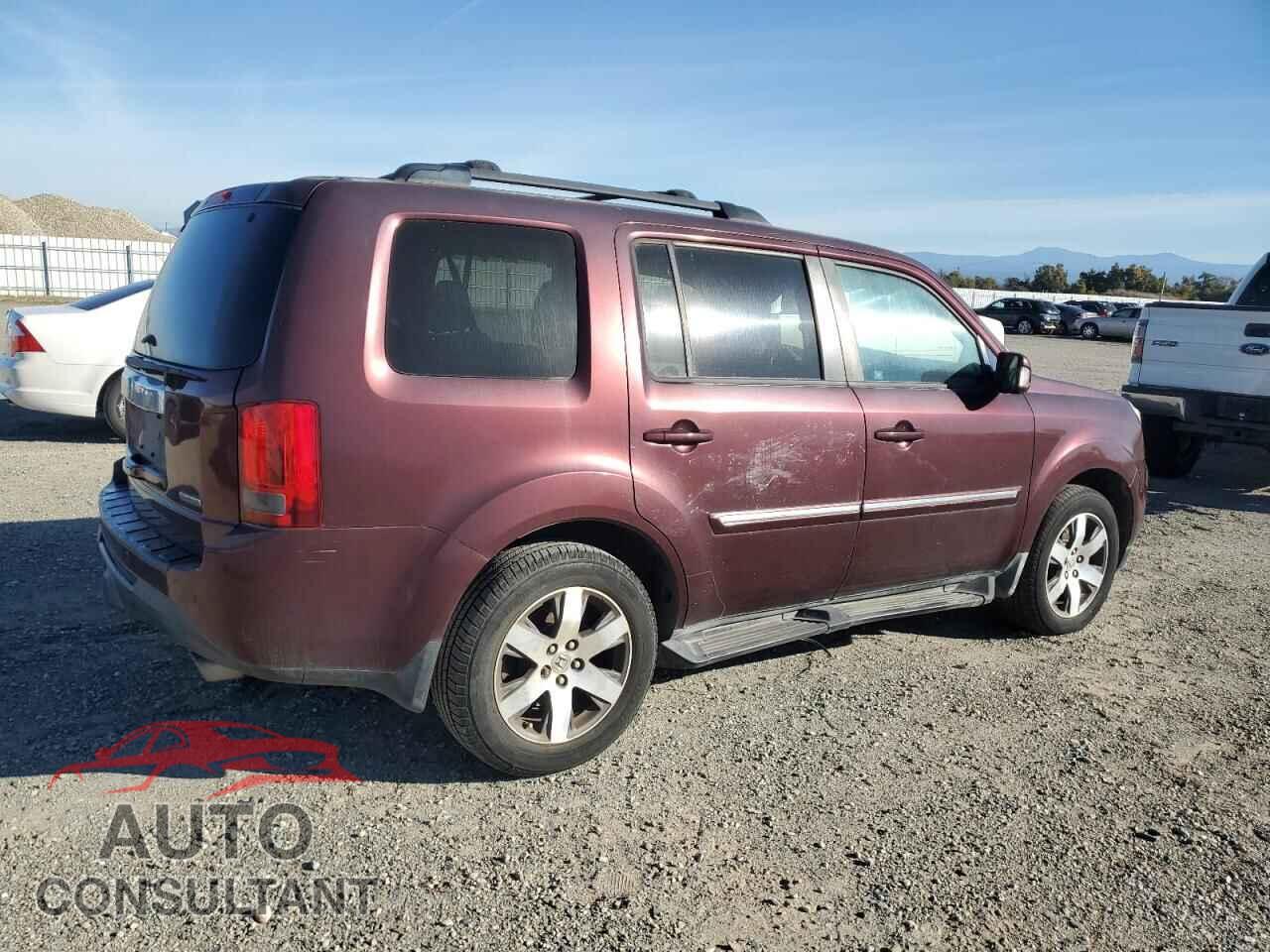 HONDA PILOT 2012 - 5FNYF3H9XCB007971
