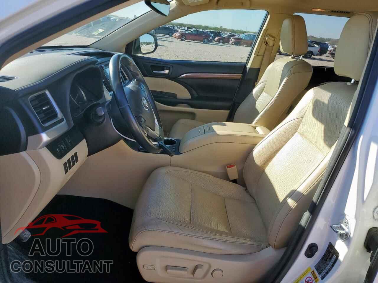TOYOTA HIGHLANDER 2017 - 5TDYZRFH7HS215586