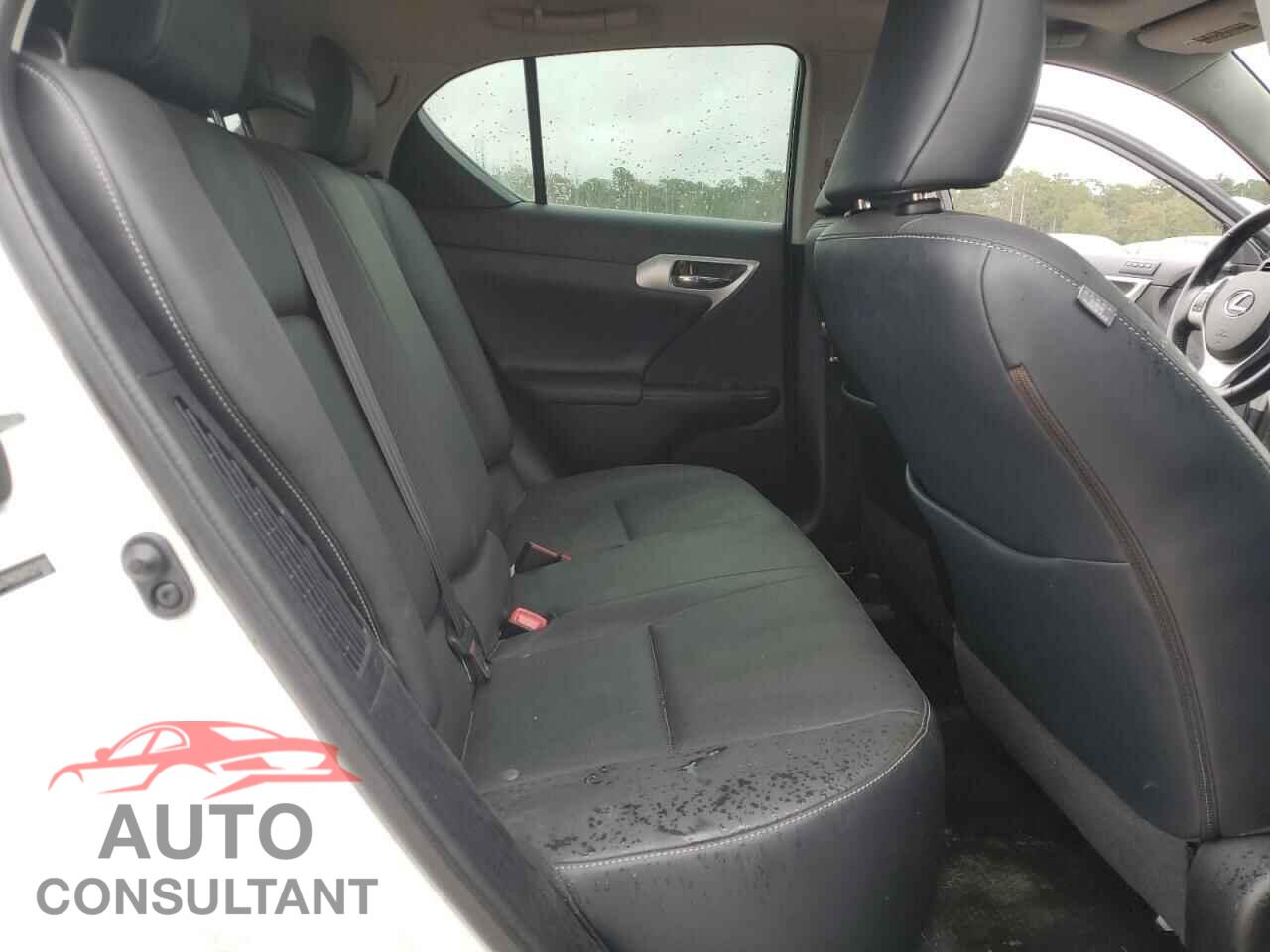 LEXUS CT 200 2012 - JTHKD5BH7C2113223