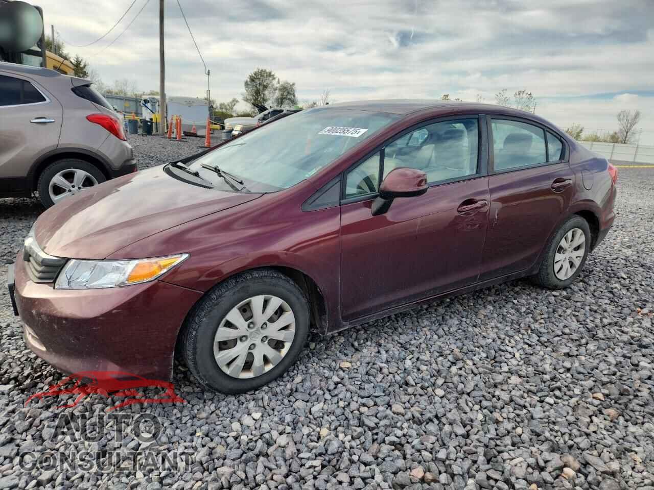HONDA CIVIC 2012 - 19XFB2F56CE069872