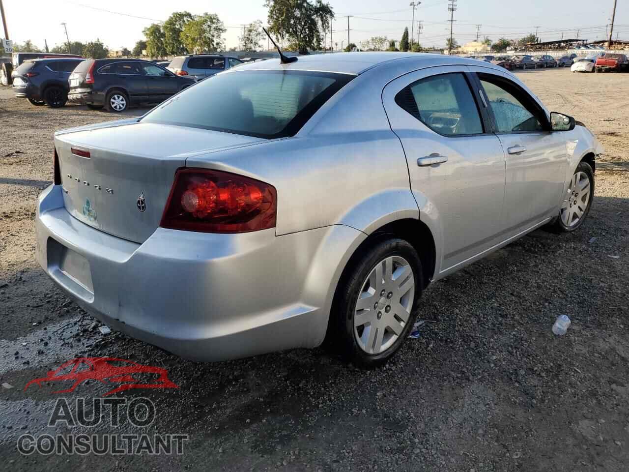 DODGE AVENGER 2012 - 1C3CDZAB2CN223660